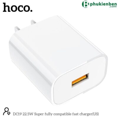 Củ Sạc Hoco DC19 - Hỗ trợ sạc nhanh QC3.0 Củ Sạc Hoco DC19 - Hỗ trợ sạc nhanh QC3.0 - Ảnh 2