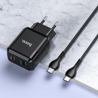 Củ Sạc Hoco N5 - PD20W + QC3.0 - TypeC to TypeC Củ Sạc Hoco N5 - PD20W + QC3.0 - TypeC to TypeC - Ảnh 2