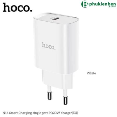 Củ sạc nhanh Hoco N14 20W Củ sạc nhanh Hoco N14 20W - Ảnh 2