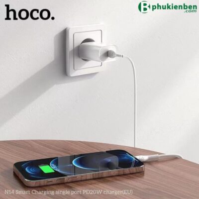 Củ sạc nhanh Hoco N14 20W Củ sạc nhanh Hoco N14 20W - Ảnh 3