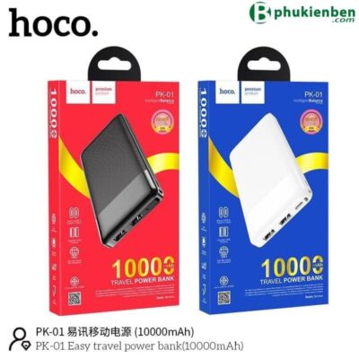 Pin Sạc Dự Phòng Hoco PK-01 (10.000Mah)
