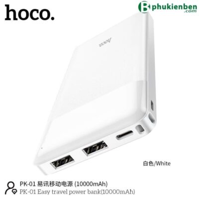 Pin Sạc Dự Phòng Hoco PK-01 (10.000Mah) Pin Sạc Dự Phòng Hoco PK-01 (10.000Mah) - Ảnh 2