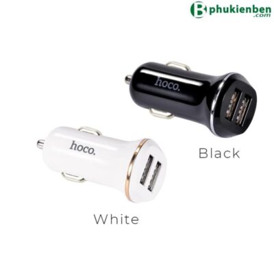 Gemini đã nói Tẩu Sạc Xe Hơi Hoco Z1 – Thiết Kế Kinh Điển, Hai Cổng USB Tiện Lợi - Ảnh 3