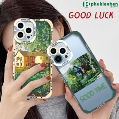 Ốp Lưng Viền Vuông In Hình - Ảnh 2
