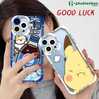 Ốp Lưng Viền Vuông In Hình