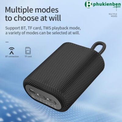 Loa Bluetooth Hoco BS47 hỗ trợ nhiều cách kết nối