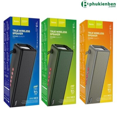 Loa Bluetooth Hoco HC3 Bounce – Loa Di Động Pin 2400mAh Loa Bluetooth Hoco HC3 là một sản phẩm xuất sắc trong dòng sản phẩm âm thanh