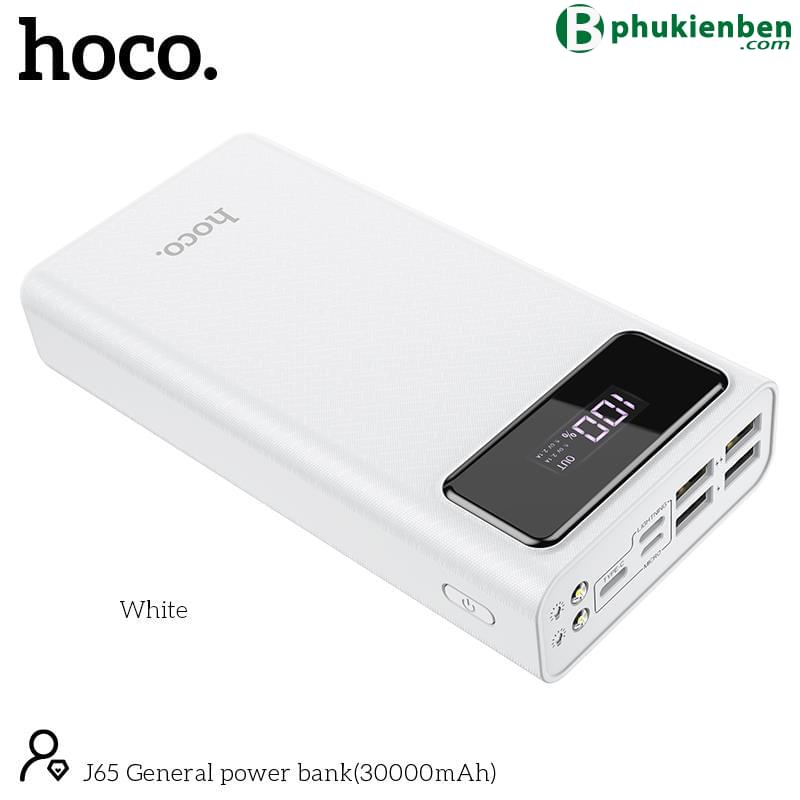 Pin sạc dự phòng Hoco J65 30000mAh (2) Với khả năng sạc nhanh, bạn có thể luôn duy trì điện thoại của mình ở trạng thái sạc đầy