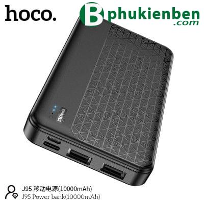 Hoco J95 10.000mAh là một chiếc pin sạc dự phòng mạnh mẽ với dung lượng lên đến 10.000mAh
