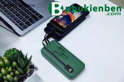 Sạc pin dự phòng Hoco DB07 -10.000mAh3 Hoco DB07 được sản xuất bởi một thương hiệu nổi tiếng trong ngành công nghệ Hoco