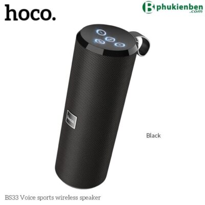 Loa Bluetooth Hoco BS33 Loa Bluetooth Hoco BS33 thể hiện sự kết hợp hoàn hảo giữa thiết kế và hiệu suất âm thanh
