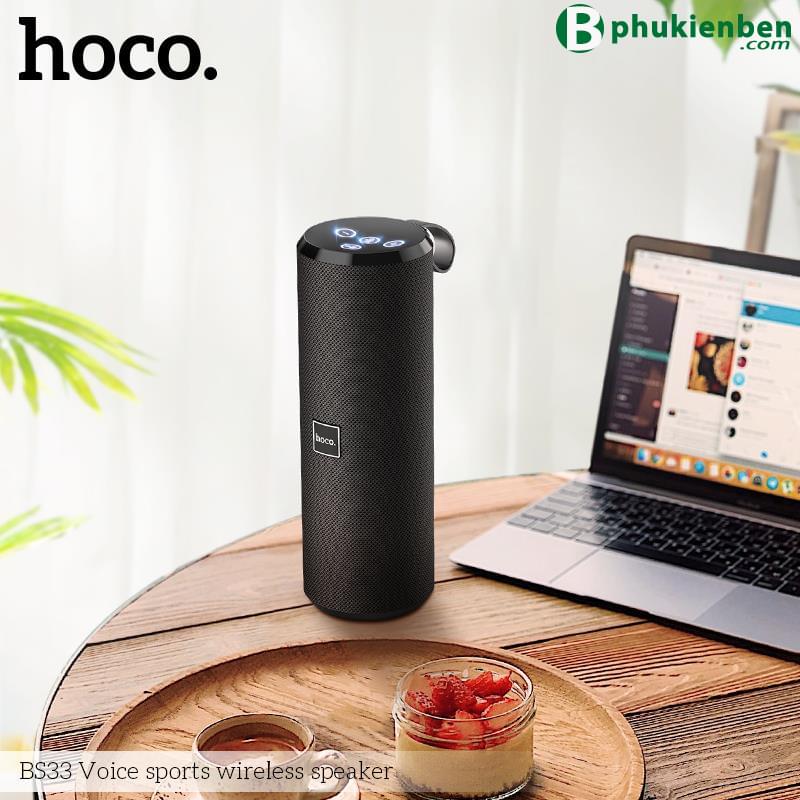 loa bluetooth hoco bs33 (7) Loa Bluetooth Hoco BS33 là một trải nghiệm âm nhạc không thể bỏ lỡ