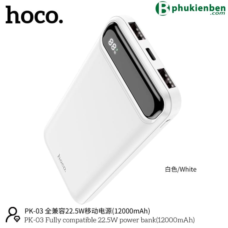 Hoco PK03 là một trong những lựa chọn hoàn hảo cho việc sạc nhanh thiết bị di động của bạn