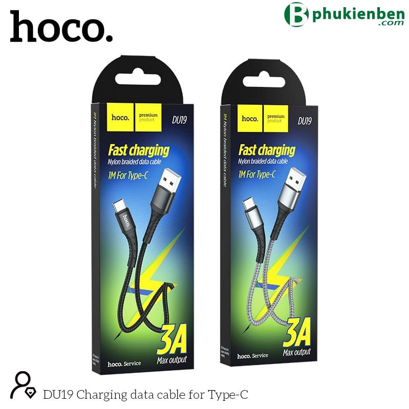 Cáp Sạc Hoco DU19 TypeC (3.0A)01