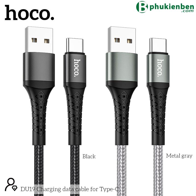 Cáp Sạc Hoco DU19 TypeC (3.0A)02