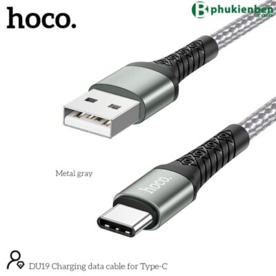 Cáp Sạc Hoco DU19 TypeC (3.0A) - Ảnh 3