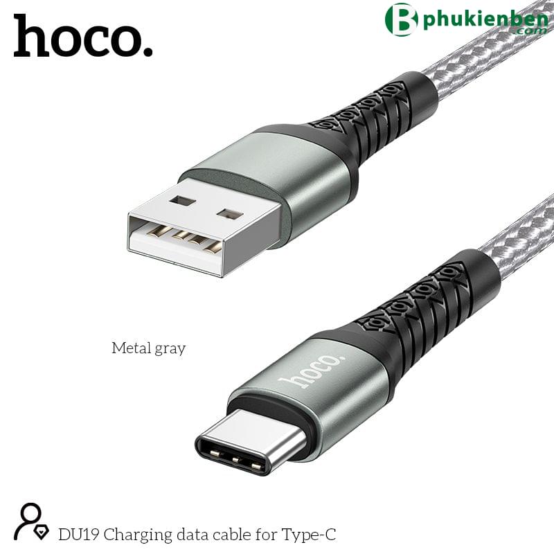 Cáp Sạc Hoco DU19 TypeC (3.0A)03
