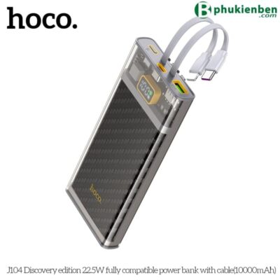 Pin sạc dự phòng J104 Discovery edition 22.5W 10000mAh