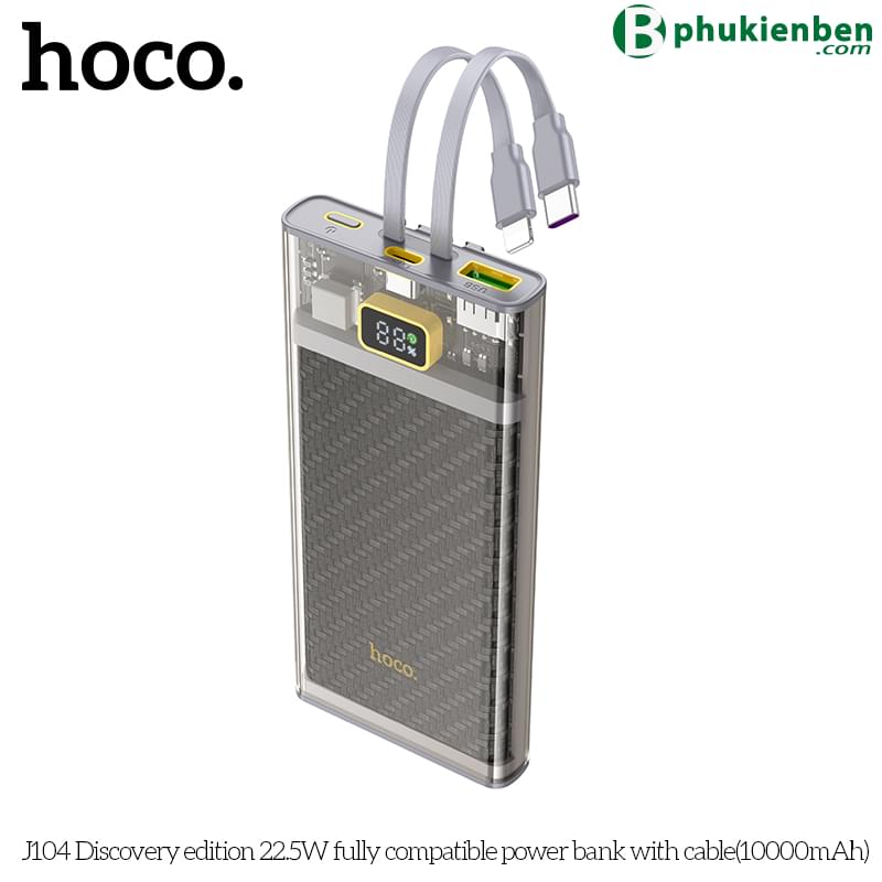 Pin sạc dự phòng J104 Discovery edition 22.5W 10000mAh15 Pin sạc dự phòng J104 Discovery edition 22.5W 10000mAh