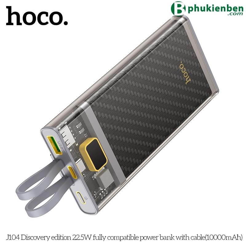 Pin sạc dự phòng J104 Discovery edition 22.5W 10000mAh16 Pin sạc dự phòng J104 Discovery edition 22.5W 10000mAh
