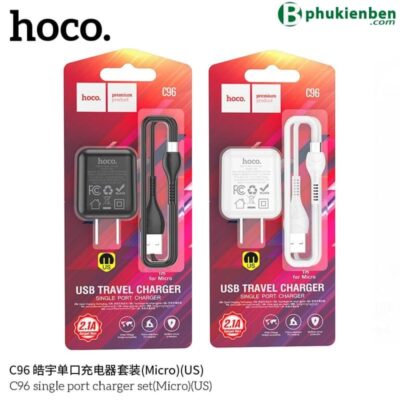 Bộ củ cáp sạc C96 micro