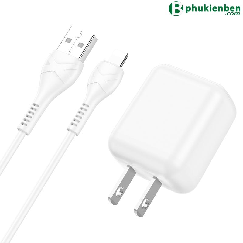 Bộ củ cáp sạc Hoco C96 lightning3 Bộ củ cáp sạc Hoco C96 lightning không chỉ tương thích với các thiết bị Apple