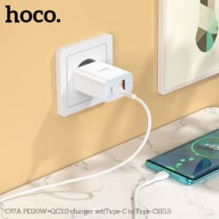 Hoco C97A cho phép bạn sạc nhanh các thiết bị di động của bạn