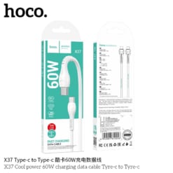 Cáp Sạc Hoco X37 C to C hỗ trợ công suất 60W