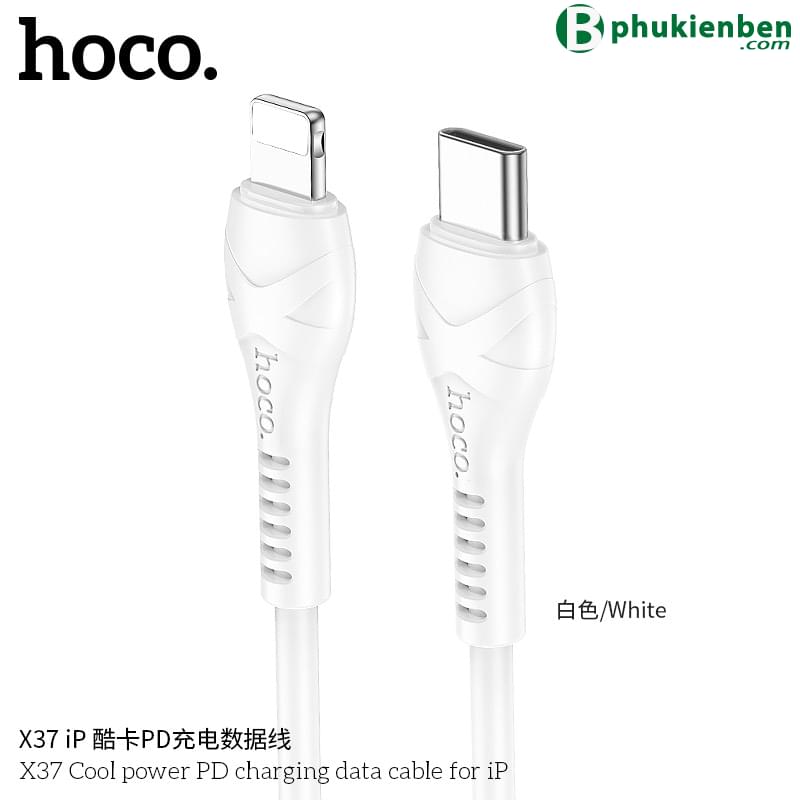 Cáp Sạc Hoco X37 PD Sạc Nhanh 27W4 Cáp Sạc Hoco X37 được làm bằng chất liệu chất lượng cao, đảm bảo độ bền và độ tin cậy dài hạn.