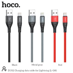 cáp sạc Hoco DU02 Lightning 1M là lựa chọn hoàn hảo cho các thiết bị Apple của bạn
