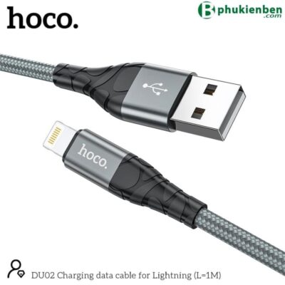 Cáp sạc Hoco DU02 Lightning 1M Có thể sử dụng sản phẩm này cho nhiều thiết bị khác nhau