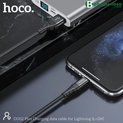 Cáp sạc Hoco DU02 Lightning 2M Cáp sạc Hoco DU02 Lightning 2M - Ảnh 7