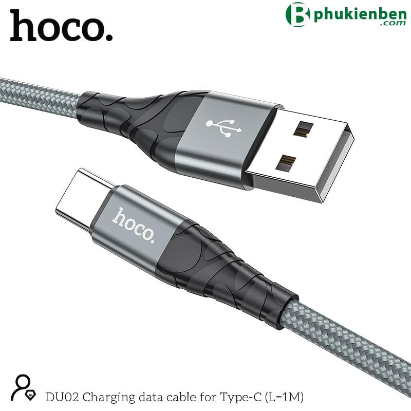 Cáp sạc Hoco DU02 micro 1m4 Sản phẩm này được chế tạo từ các vật liệu cao cấp