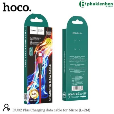 Cáp sạc Hoco DU02 Micro 2M