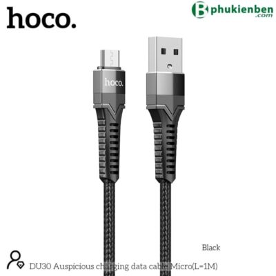 Cáp sạc Hoco DU30 Micro 1M - Ảnh 2