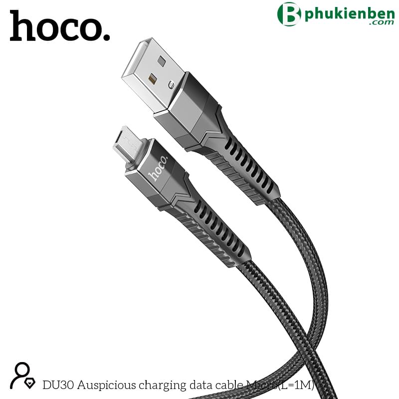 Cáp sạc Hoco DU30 Micro 1m3 Cam kết cung cấp các sản phẩm chất lượng