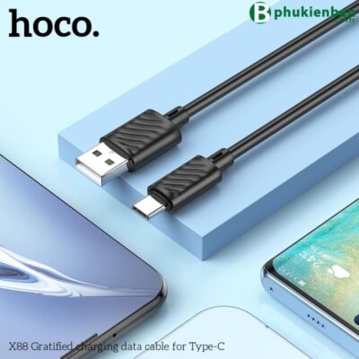 Cáp sạc Hoco X88 Type C không chỉ đảm bảo hiệu suất và an toàn