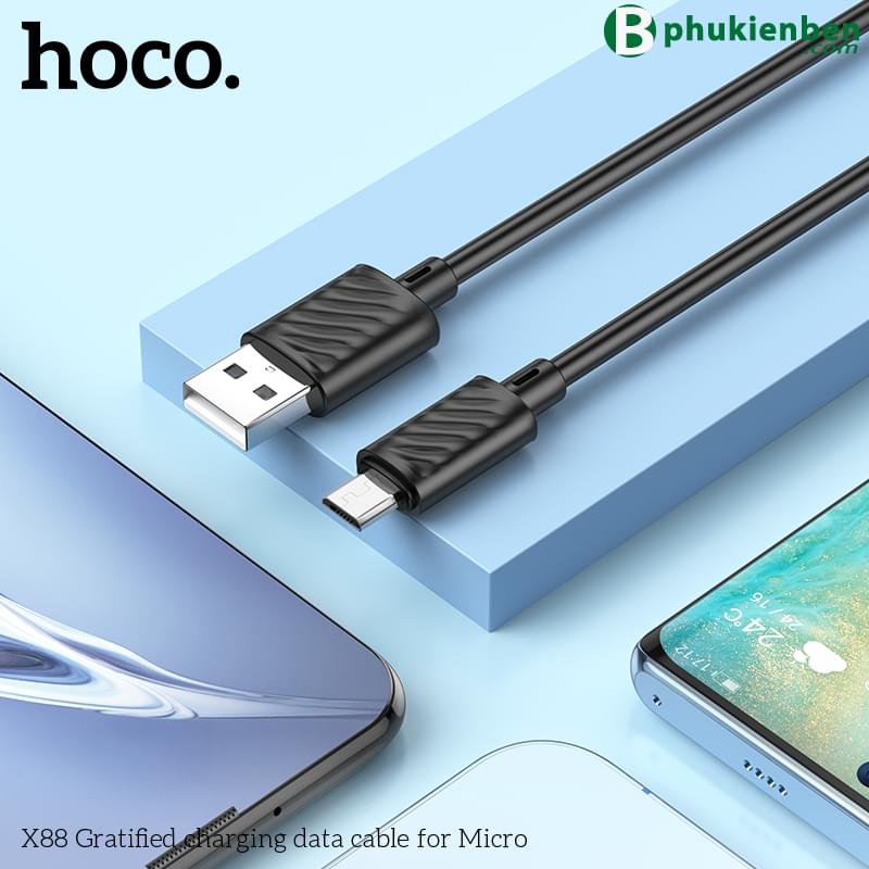 Cáp sạc Hoco X88 micro07