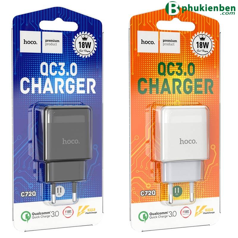 Củ Sạc Hoco C72Q - PD18W + QC3.01