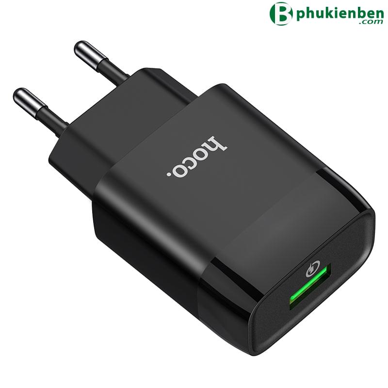 Củ Sạc Hoco C72Q - PD18W + QC3.05 Sản phẩm này được thiết kế với chất lượng cao và an toàn là ưu tiên hàng đầu