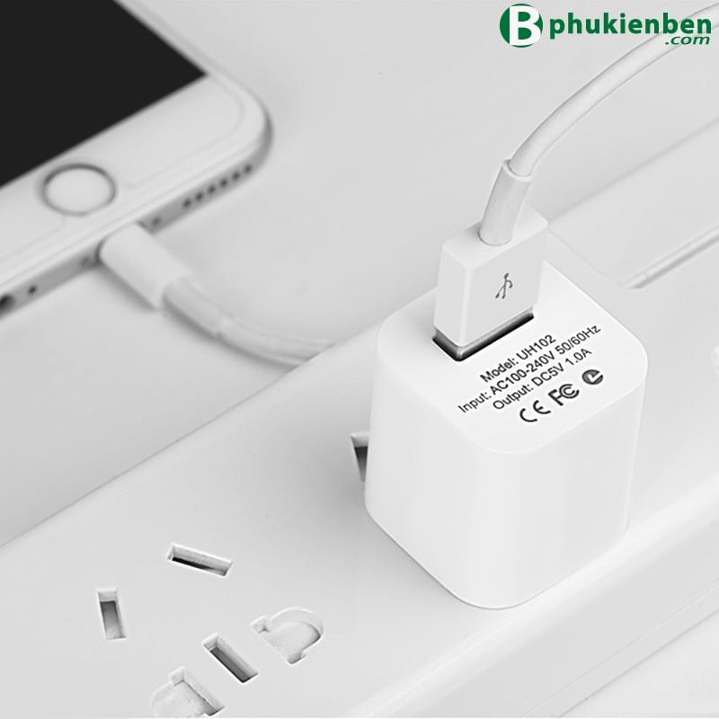 Củ Sạc Hoco UH102 Củ Sạc Hoco UH102 được thiết kế để cung cấp sạc nhanh và hiệu quả