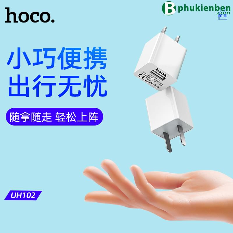 Củ Sạc Hoco C80 - HCủ Sạc Hoco UH102ỗ trợ sạc nhanh QC3.0 PD20W7