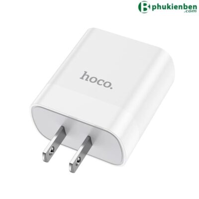 Củ Sạc Hoco C80 - Hỗ trợ sạc nhanh QC3.0 PD20W ủ Sạc Hoco C80 có khả năng cung cấp năng lượng mạnh mẽ