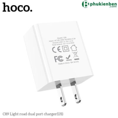 Củ Sạc Hoco C89 - Ảnh 2
