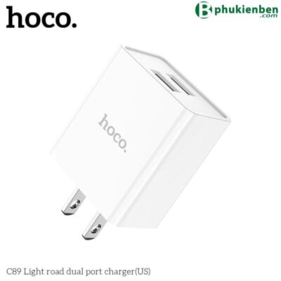Củ sạc Hoco C89 là một sản phẩm tiên tiến trong lĩnh vực sạc điện thoại di động