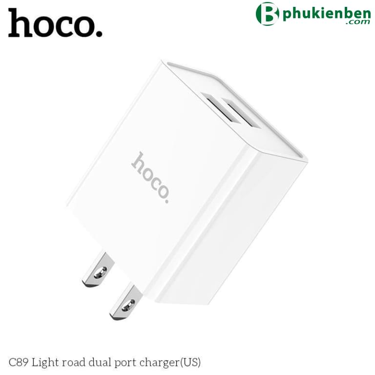 Củ sạc Hoco C89 là một sản phẩm tiên tiến trong lĩnh vực sạc điện thoại di động
