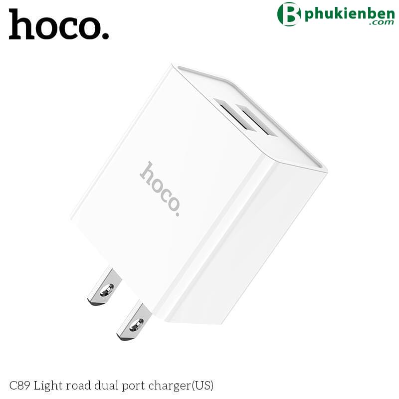 Củ Sạc Hoco C89 Củ sạc Hoco C89 là một sản phẩm tiên tiến trong lĩnh vực sạc điện thoại di động