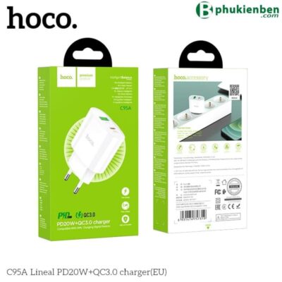 Củ sạc nhanh Hoco C95A 20W