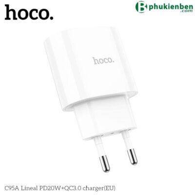 Củ sạc nhanh Hoco C95A 20W - Ảnh 5