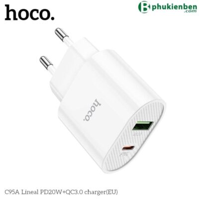 Củ sạc nhanh Hoco C95A 20W - Ảnh 6